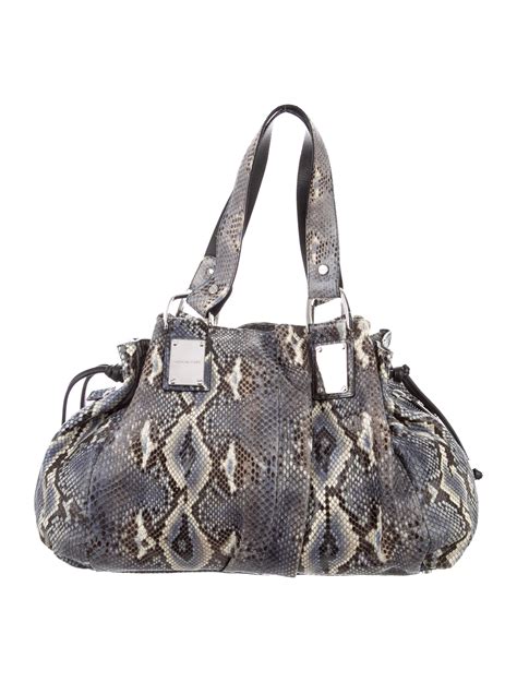 sac a main michael kors|michael kors snakeskin bag.